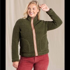 Toad&Co Wool Sespe Sherpa Zip Jacket